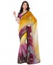 Printed Georgette Designer saree- 1066A